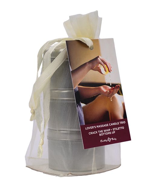 Earthly Body 2025 Valentines 3 in 1 Candle Trio Gift Set