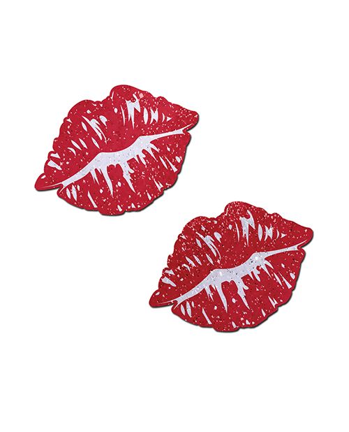 Pastease Premium Sparkle Kissing Lips Pasties