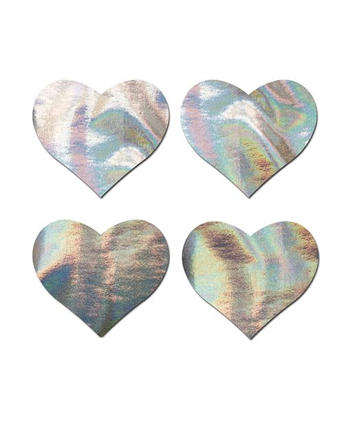 Pastease Premium Petites Holographic Heart Pasties