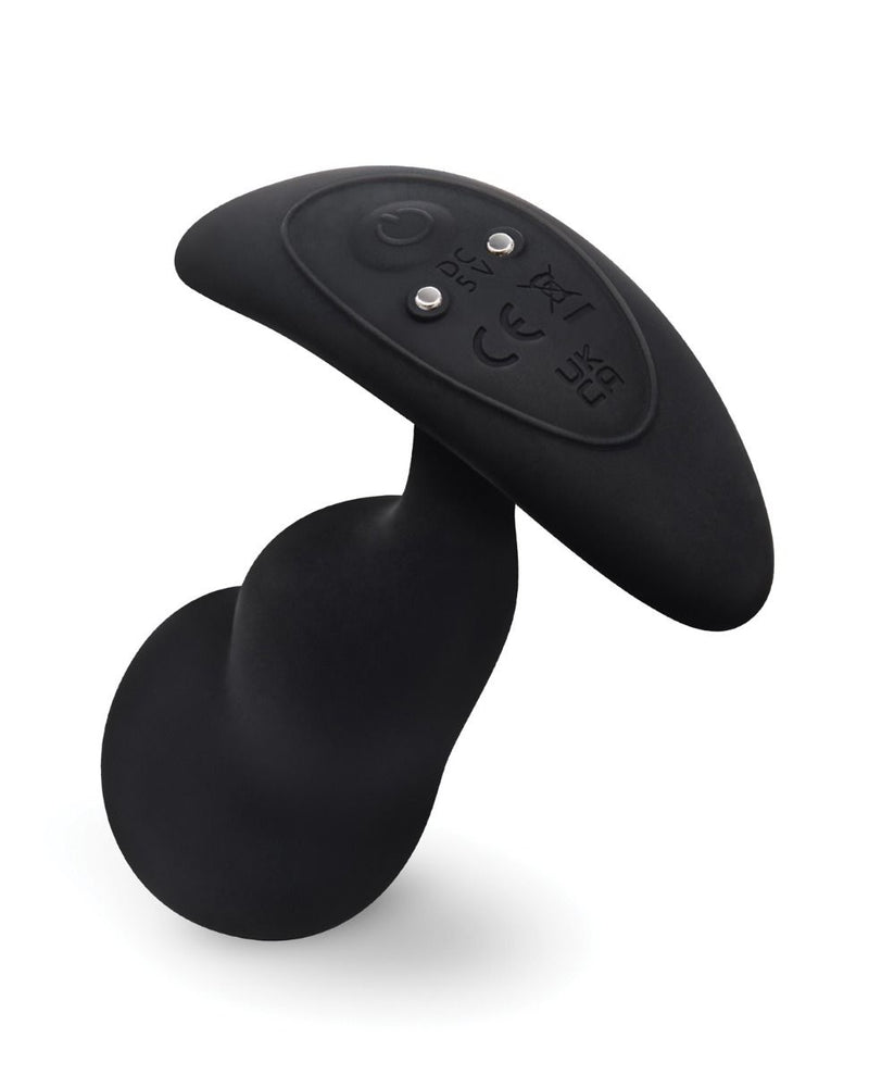 b-Vibe Remote Control P-Spot Snug Plug-Black