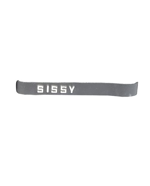 Spartacus Wordband Collar-SISSY