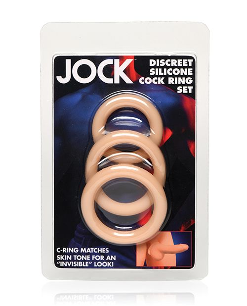 Jock Silicone Cock Ring Set