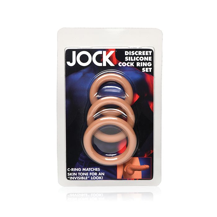 Jock Silicone Cock Ring Set