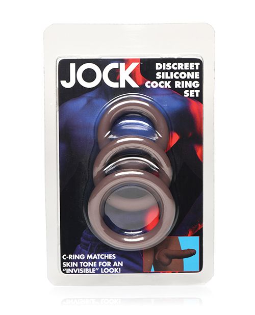 Jock Silicone Cock Ring Set