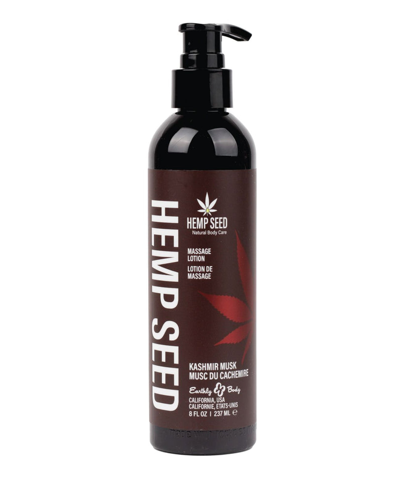 Earthly Body Hemp Massage Lotion-8 oz