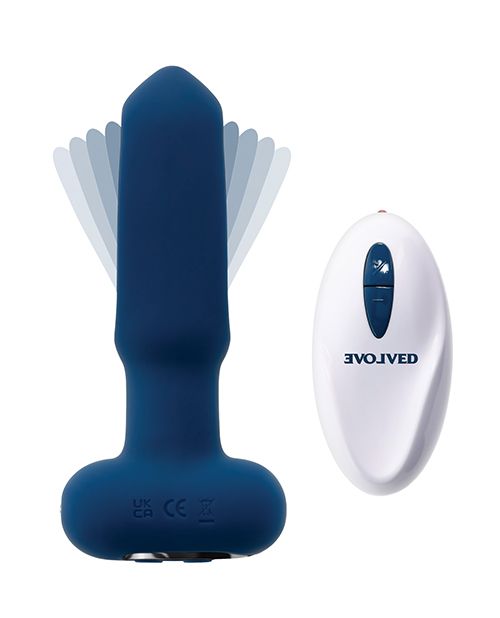 Evolved The Flapper Remote Controlled Clit Tickler & Vibrator