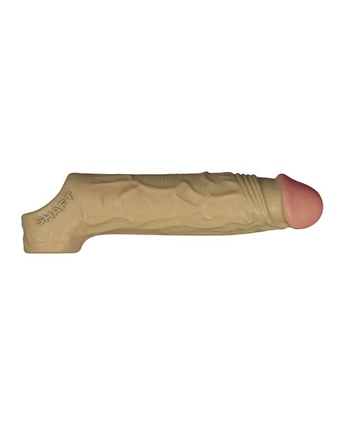 Shaft Flexskin Liquid Silicone 7.8 Inch Vibrating Sheath