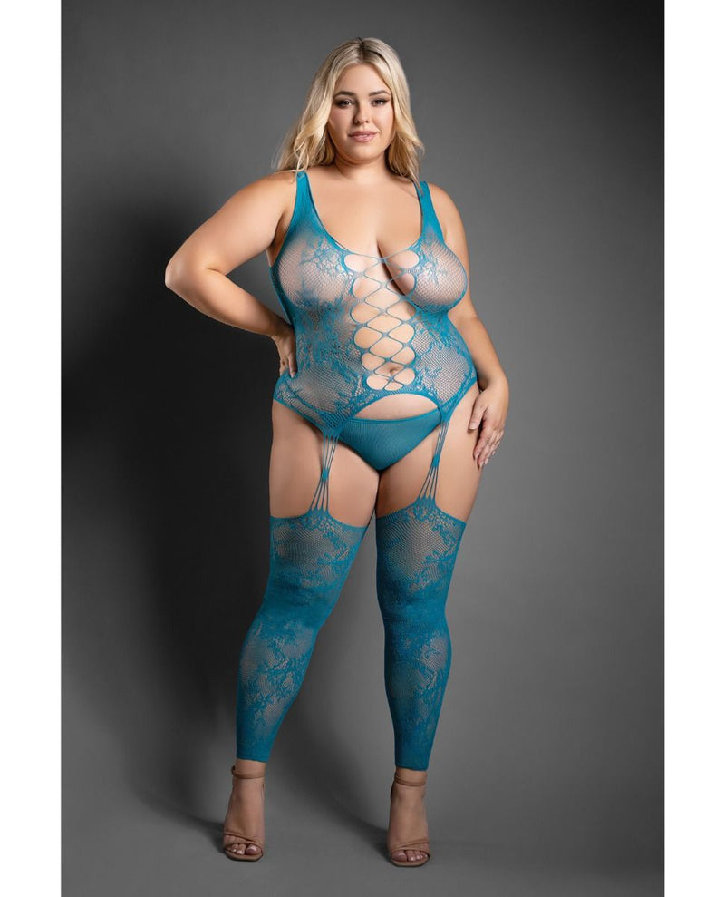 Sheer Fantasy Everlasting Lace Bodystocking