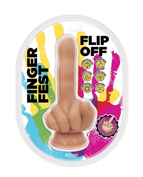 Finger Fest Flip Off Dildo