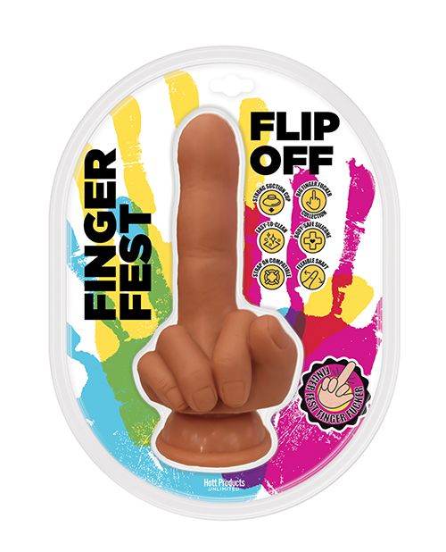 Finger Fest Flip Off Dildo