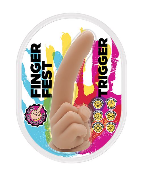 Finger Fest Trigger Dildo