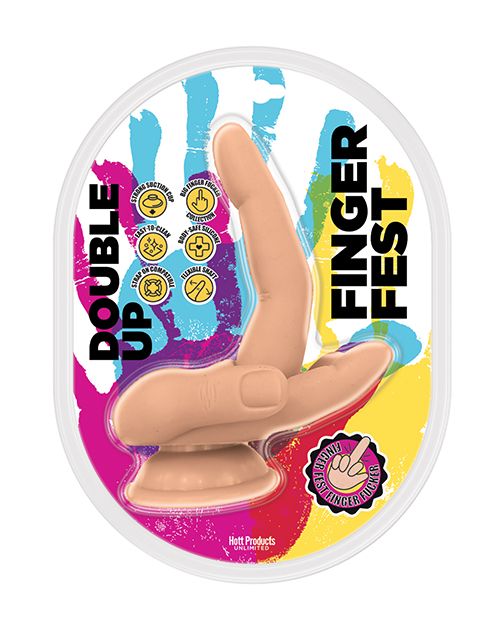 Finger Fest Double Up Dildo