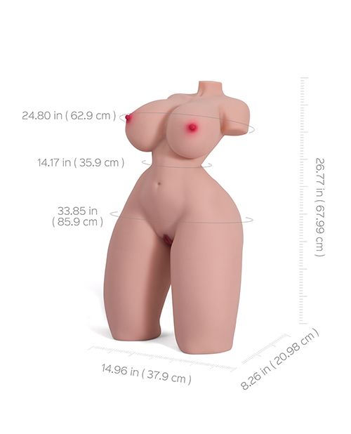 Honey Play Box Mara Realistic Chest & Buttocks Adult Torso Sex Doll