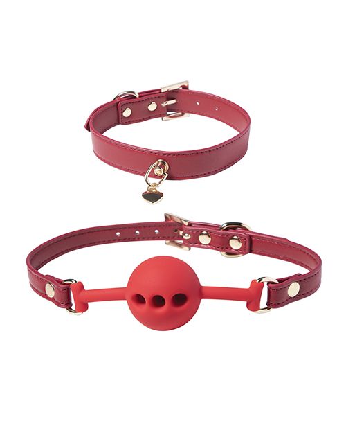 Kinky Play Box Red Passion 8 Piece Bondage Kit