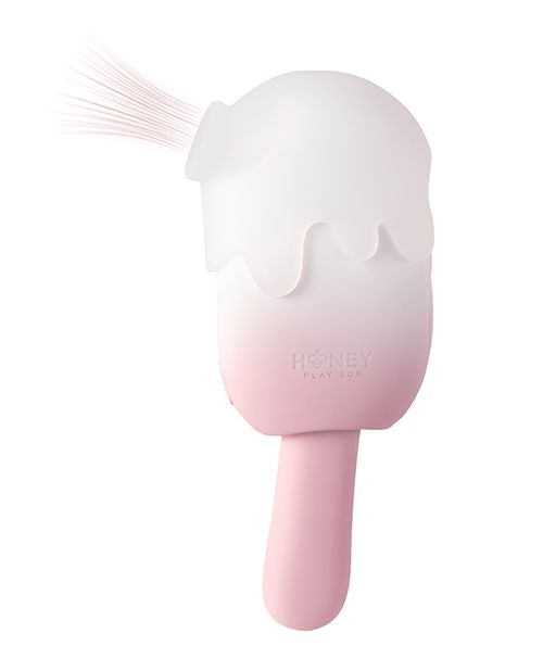 Honey Play Box Bite Me Sucking, Tapping & Vibrating Cream Pop Stimulator