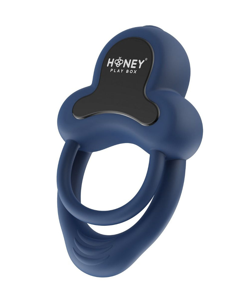 Honey Play Box Anello Vibrating Double Cock Ring With Clitoral Stimulator