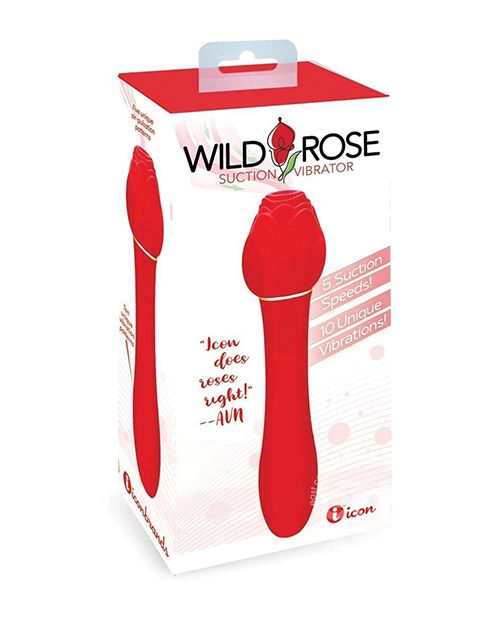 Wild Rose Suction Vibrator