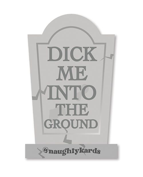 Kush Kards Halloween Dick In Ground Stickers