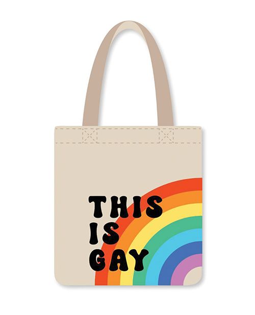 Kush Kards This Is Gay Rainbow Reusable Tote