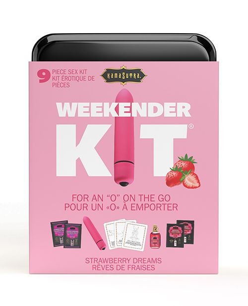 Kama Sutra Weekender VIBE Kit-Strawberry Dreams