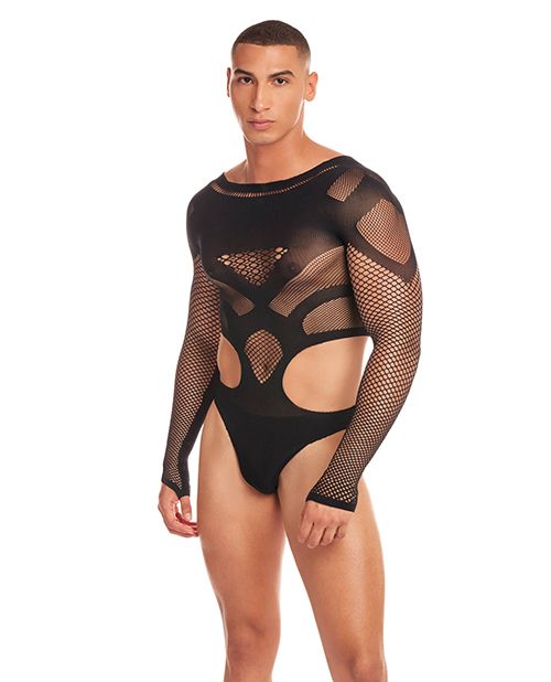 Rainbow Party Out of Orbit Mesh Bodysuit