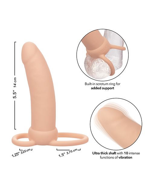 Performance Maxx Rechargeable Thick Dual Penetrator