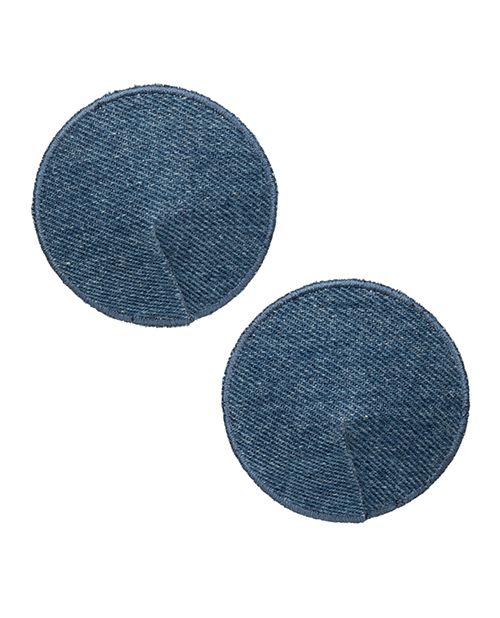 Ride 'Em Premium Denim Collection Round Pasties