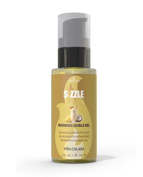 Sizzle Lips Warming Edible Gel-2 oz