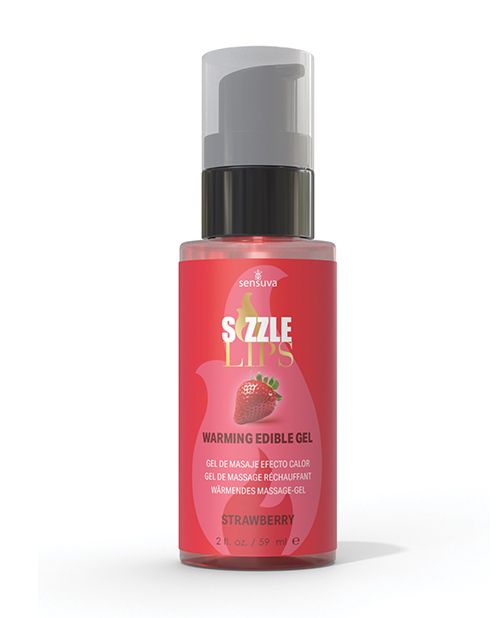 Sizzle Lips Warming Edible Gel-2 oz