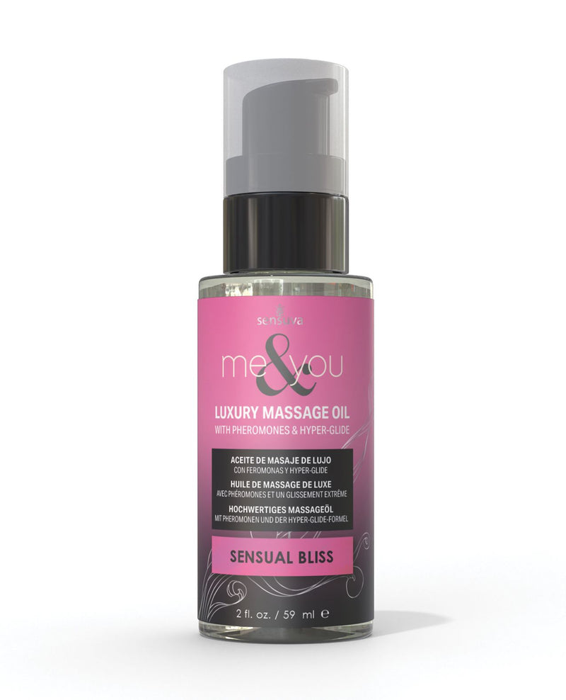 Sensuva Me & You Massage Oil