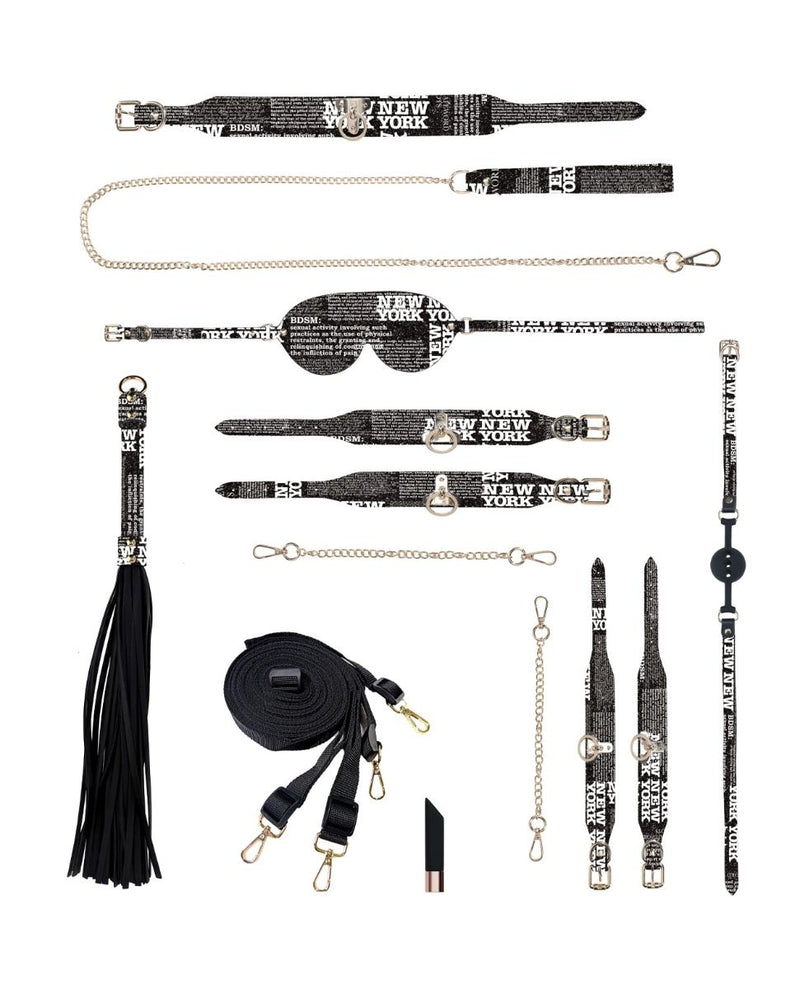 Ouch! NY Collection Bondage Kit With Bag