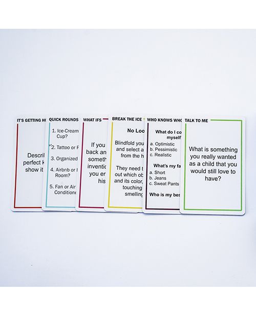 Why Don't We Conversation Starters Card Game