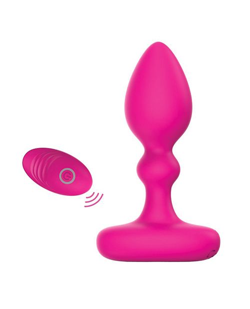 Pink Elephant Lil Rumble Rechargeable Vibe With Remote