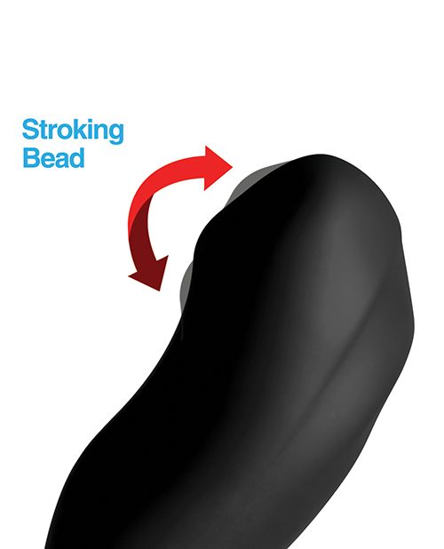 Alpha-Pro 7X Bendable Prostate Stimulator With Stroking Bead