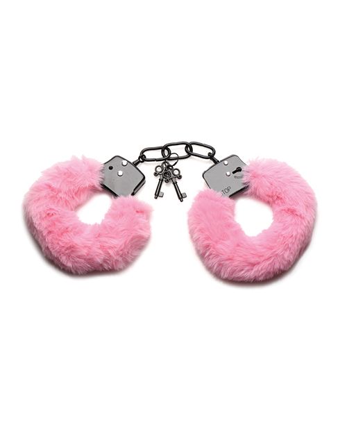 Master Series Cuffed in Fur Furry Handcuffs