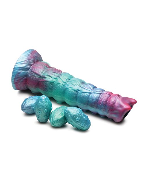 Creature Cocks Galactic Breeder Ovipositor Silicone Dildo With Eggs