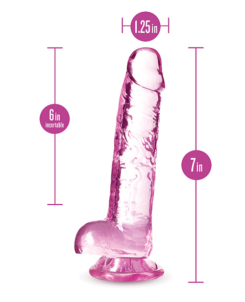 Naturally Yours 7 Inch Crystalline Dildo