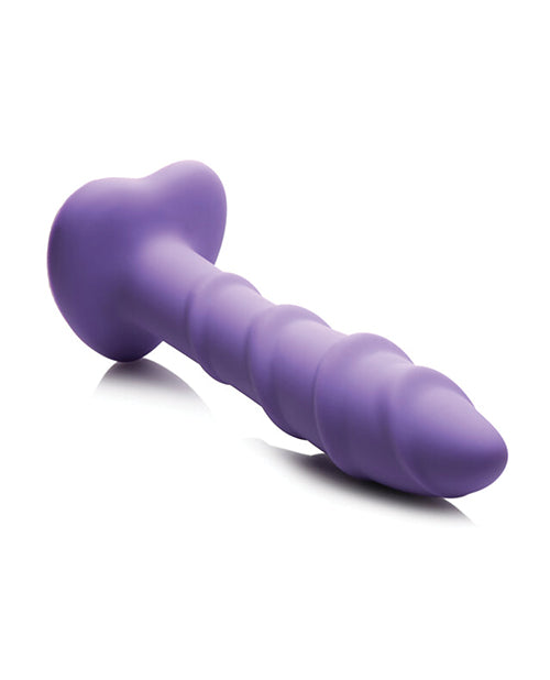 Simply Sweet 7 Inch Swirl Silicone Dildo