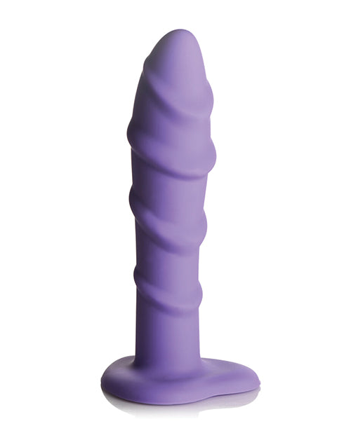 Simply Sweet 7 Inch Swirl Silicone Dildo