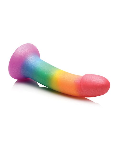 Simply Sweet 6.5 Inch Phallic Rainbow Dildo