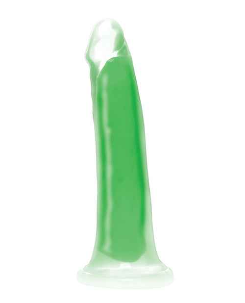 Lollicock Glow 7 Inch Glow-in-the-Dark Silicone Dildo