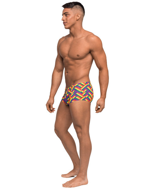 Male Power Pride Fest Contoured Pouch Mini Short