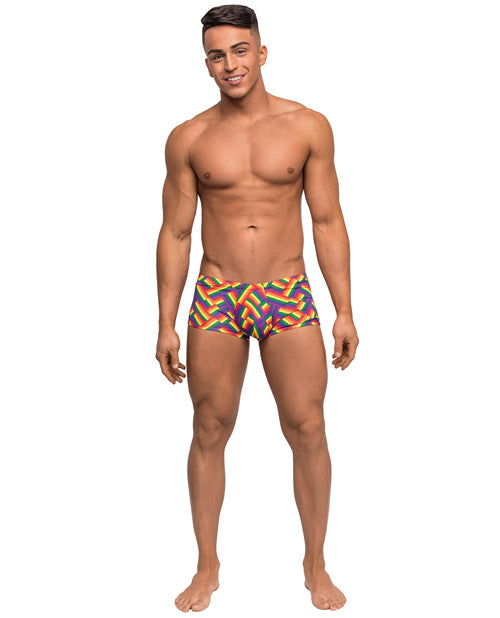 Male Power Pride Fest Contoured Pouch Mini Short