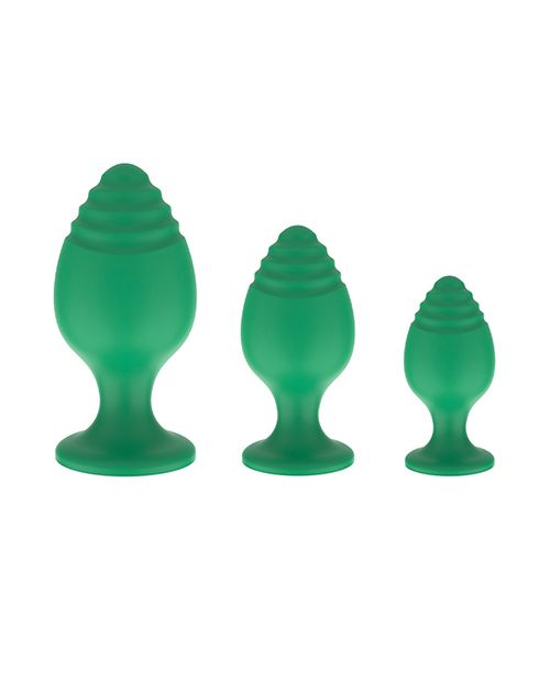 Nobu Rainbow Silicone Plug Set-Green