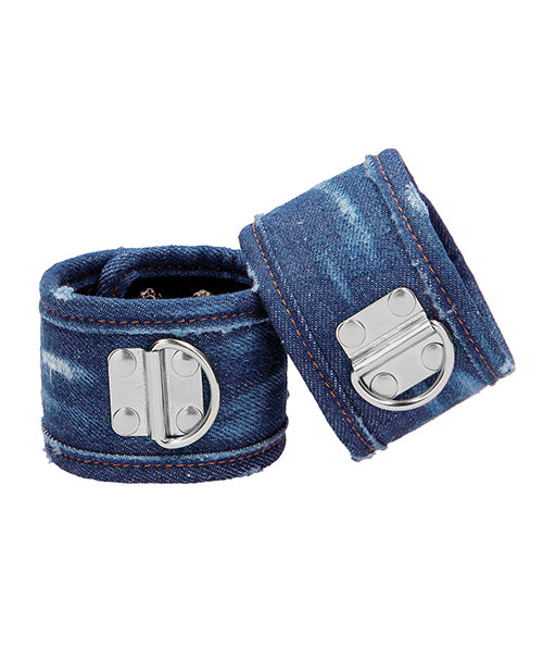 Ouch! Denim Handcuffs - Wicked Sensations